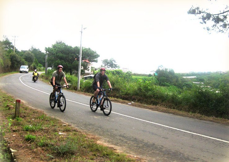 Dalat to Nha Trang Cycling Tour via Lak Lake 2 Days